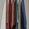 Scandi Living Drift badhandduk 100x150 cm Grön-lila