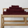 Scandi Living Drift badhandduk 100x150 cm Röd