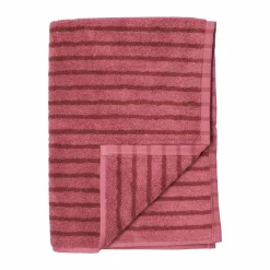 Scandi Living Drift badhandduk 100x150 cm Rosa-röd