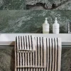 Online Scandi Living Drift handduksset 4 delar - Vit-svart