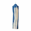Ferm Living Dryp blockljus Deep Blue 20 cm