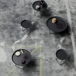 NORR11 Duke sidobord small Earth black
