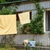 HAY Duo påslakan 220x220 cm Golden yellow