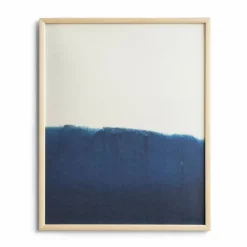 Online Fine Little Day Dyeforindigo ocean 1 poster 40x50 cm Blå-vit