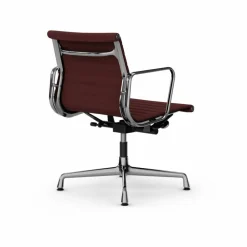Discount Vitra EA132 Aluminium Chair kontorsstol felt glides 19 chestnut-polished