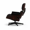 New Vitra Eames Lounge Chair Classic Dimensions 66 Nero-05 santos palisander-pol. steel-black