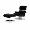 Vitra Eames Lounge Chair & Ottoman new dimensions 68 Chocolate-27 chestnut black-pol. steel