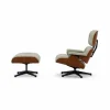 Hot Vitra Eames Lounge Chair & Ottoman new dimensions 03 Cream-sand-31 walnut natural-pol. steel-black