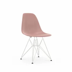Sale Vitra Eames Plastic Side Chair RE DSR stol 41 pale rose-white