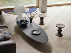 Vitra Eames Stool sittpall model A Dark walnut