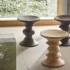 Online Vitra Eames Stool sittpall model B Dark walnut