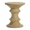 Sale Vitra Eames Stool sittpall model C Natural chestnut