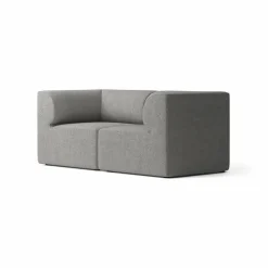 Clearance Audo Copenhagen Eave 86 modulsoffa konfiguration 1 Audo Bouclé 16 (Dark Grey)