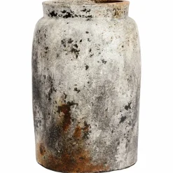 MUUBS Echo kruka Ø26 cm h40 cm Rost-grå