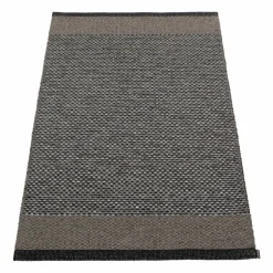 Outlet Pappelina Edit plastmatta 70x120 cm Black