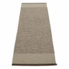 Pappelina Edit plastmatta 70x200 cm Dark Brown