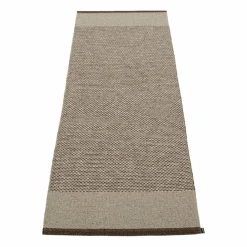 Pappelina Edit plastmatta 70x200 cm Dark Brown