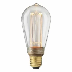 Globen Lighting E27 LED laser filament glob dimbar 6 4 cm E27