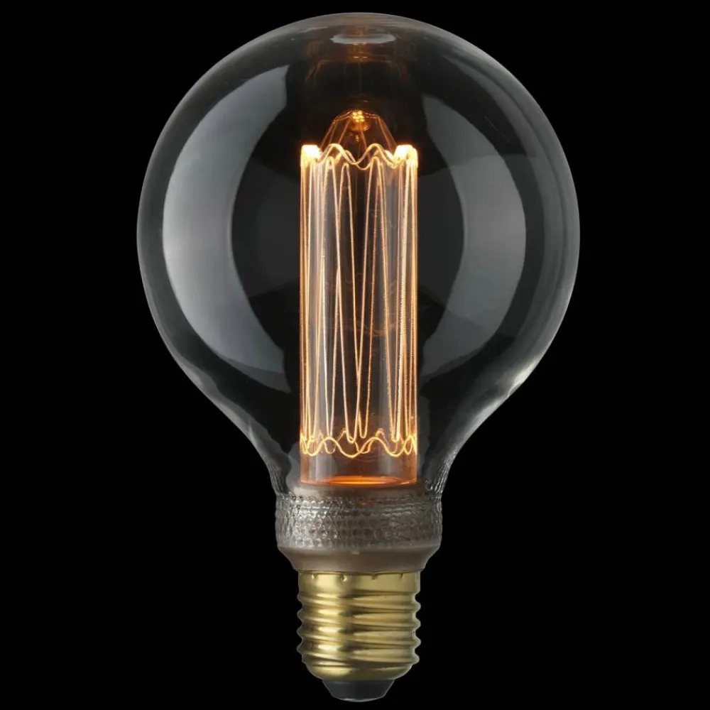 Globen Lighting E27 LED laser filament glob dimbar 9 5 cm E27