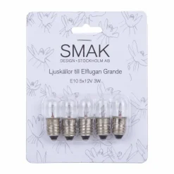 Elflugan Grande extralampor 5-pack