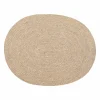 Dixie Ella bordstablett oval Beige