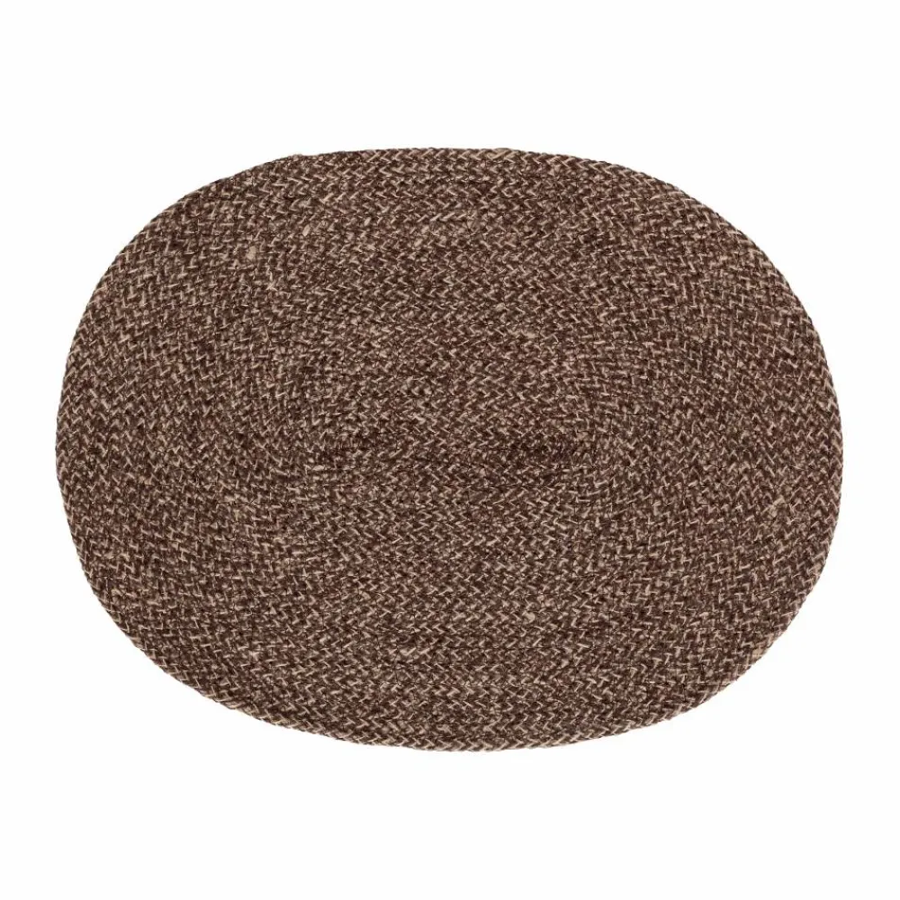 Dixie Ella bordstablett oval Brun