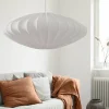 Watt & Veke Ellipse lampskärm 65 cm bomull Vit