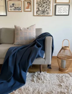 Best Elvang Denmark Elvang Classic pläd Mirage blue