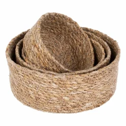 Dixie Emil seagrass korg small 4-pack Natur