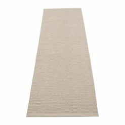 Pappelina Emm Metallic matta Linen-linen 70x240 cm
