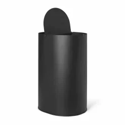 Ferm Living Enkel soptunna large Black