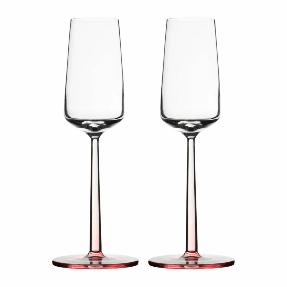 Iittala Essence champagneglas 2-pack Ros 21 cl