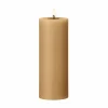 ester & erik blockljus LED 27 Almond butter 20 cm