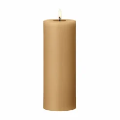 ester & erik blockljus LED 27 Almond butter 20 cm