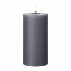 ester & erik blockljus LED 74 Dark Slate 15 cm
