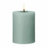 ester & erik blockljus LED 67 Jade stone 10 cm