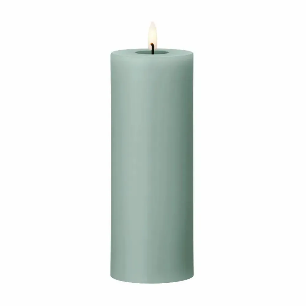 Clearance ester & erik blockljus LED 67 Jade stone 20 cm
