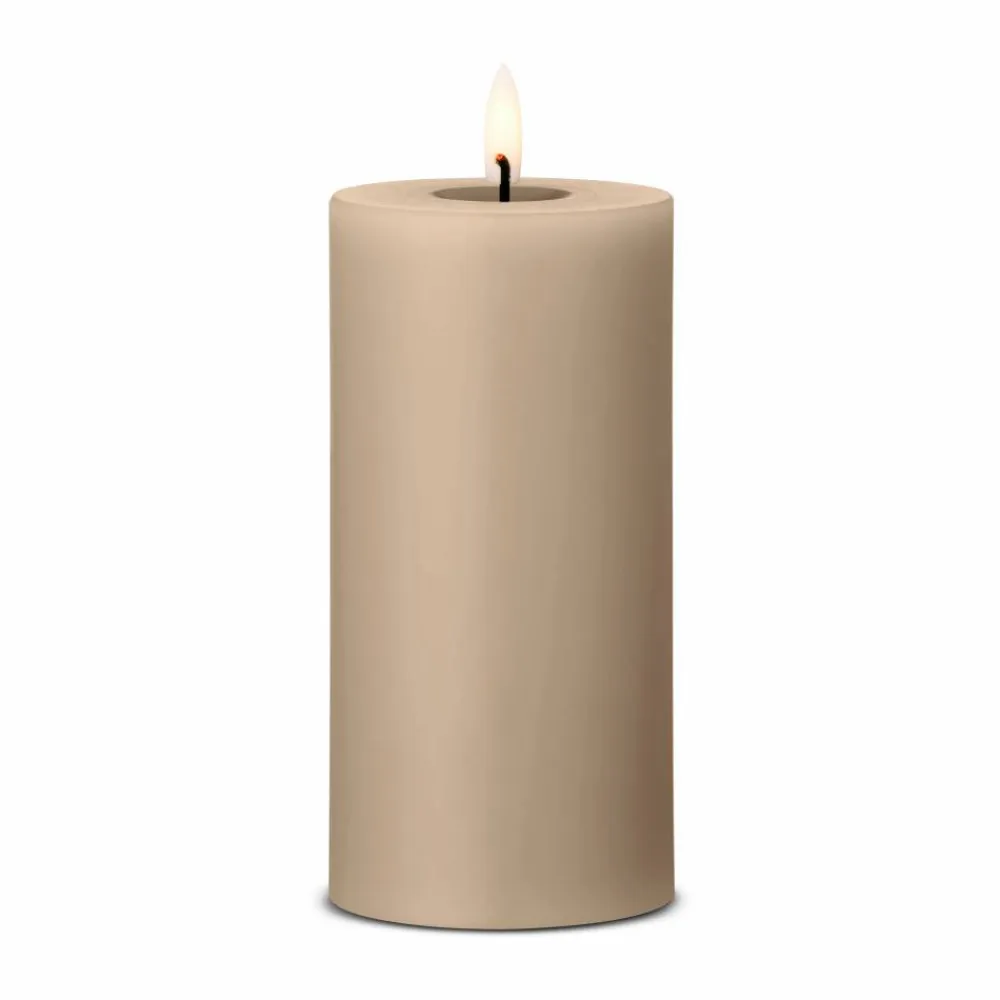 ester & erik blockljus LED 18 Nougat Note 15 cm