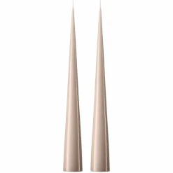 ester & erik konljus 37 cm 2-pack lackad Linen grey 22-0