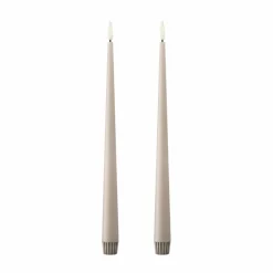 Best ester & erik kronljus LED 2-pack 22 Linen Grey 30 cm