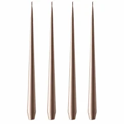 ester & erik ljus 42 cm 4-pack metallic Champagne