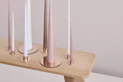 ester & erik ljusfat Ø12 cm blank Rosé guld