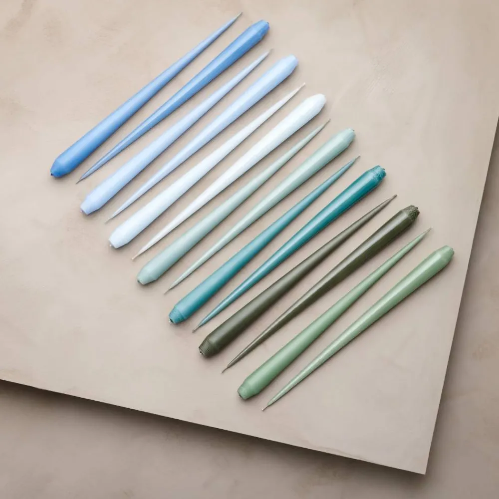 ester & erik ljus 4-pack matt green soil 32 cm