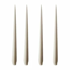 ester & erik ljus 4-pack matt linen grey 32 cm
