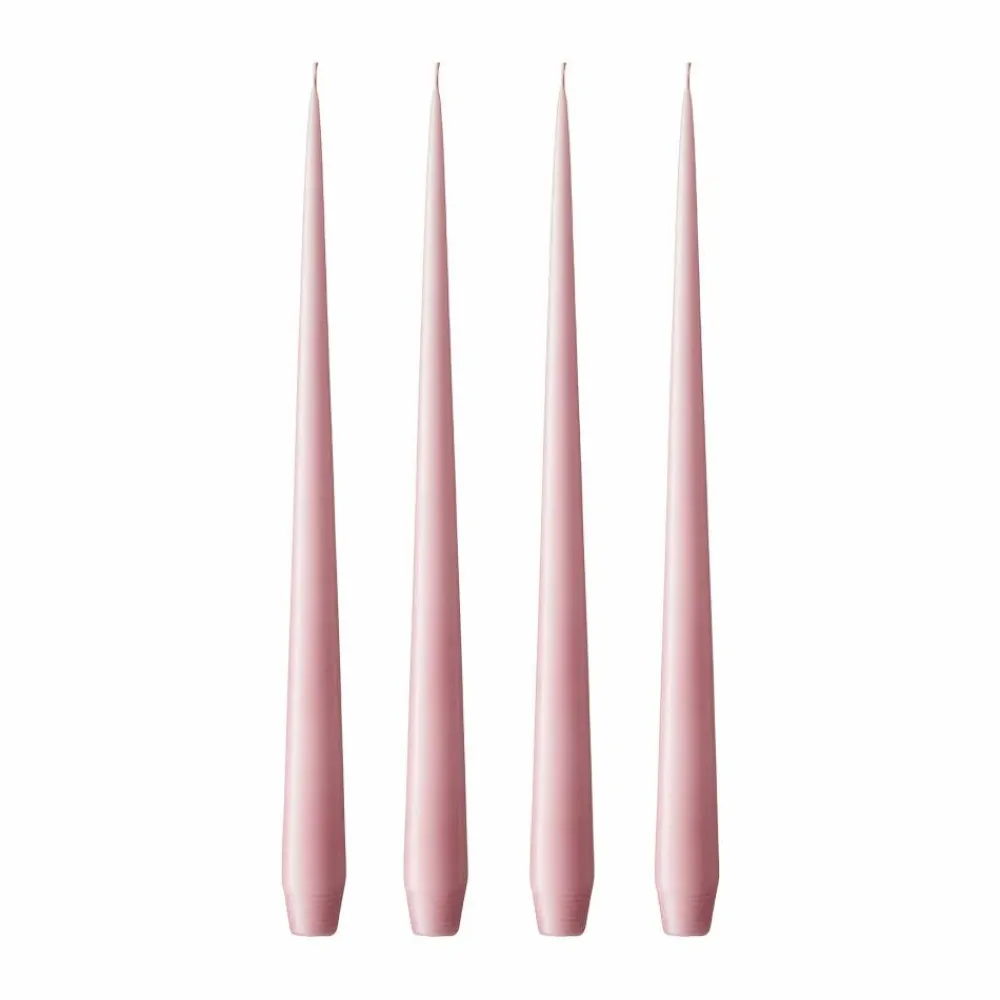 ester & erik ljus 4-pack matt old rose 42 cm