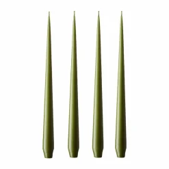 ester & erik ljus 4-pack matt olive glow 42 cm