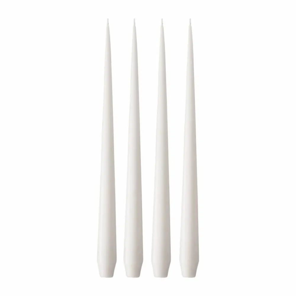 ester & erik ljus 4-pack matt White ash 21 32 cm