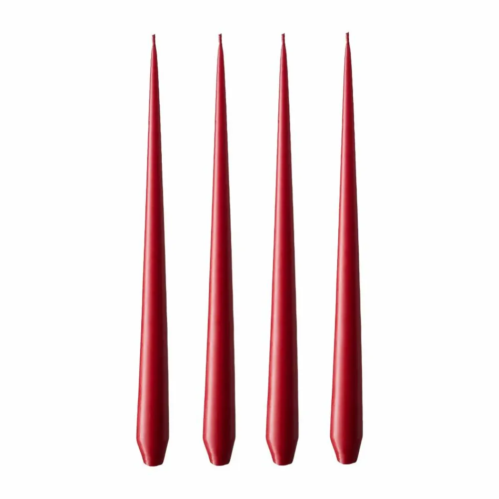 ester & erik ljus 4-pack matt winter berry 42 cm