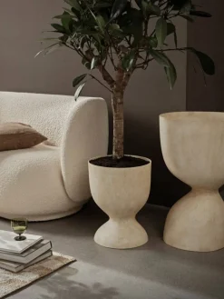 Ferm Living Evoke kruka 70 cm Warm Sand