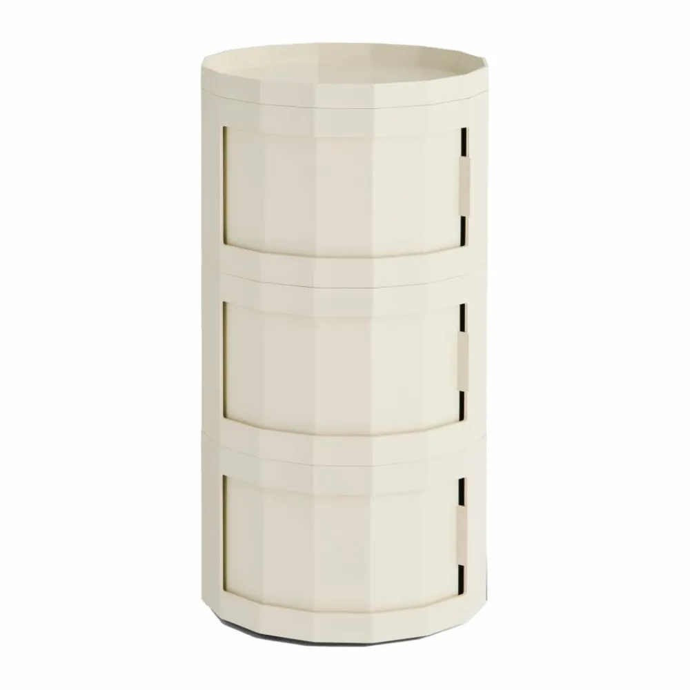 HAY Facet Cabinet 30 sidobord Eggshell